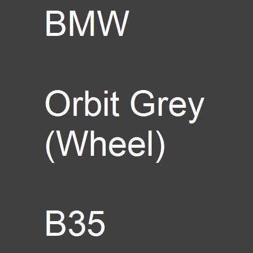 BMW, Orbit Grey (Wheel), B35.